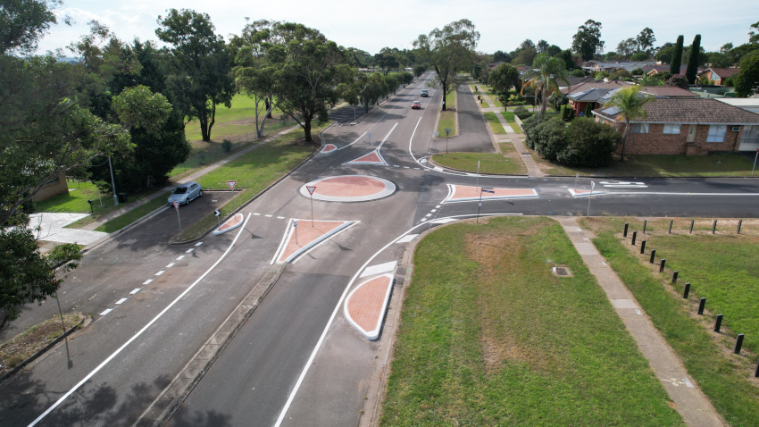 Image shows works underway by Convil Group at Junction Rd, Ruse