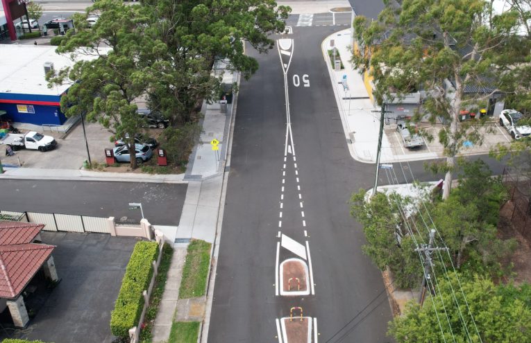Image shows the Liveable Town Centre Yagoona project completed by Convil Group