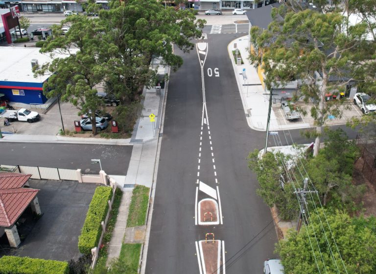 Image shows the Liveable Town Centre Yagoona project completed by Convil Group