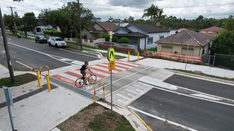 Image shows a Crossing at Fore St, Canterbury constructed by Convil Group