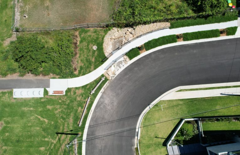 Image shows the Cooks River and Wolli Creek Trail Connection completed by Convil Group